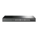 TP-LINK TL-SG2428P 56 Gbit/s Rack Mountable Managed 24 x Gigabit Ethernet RJ45+4 x SFP Ports Network Switch thumbnail 1