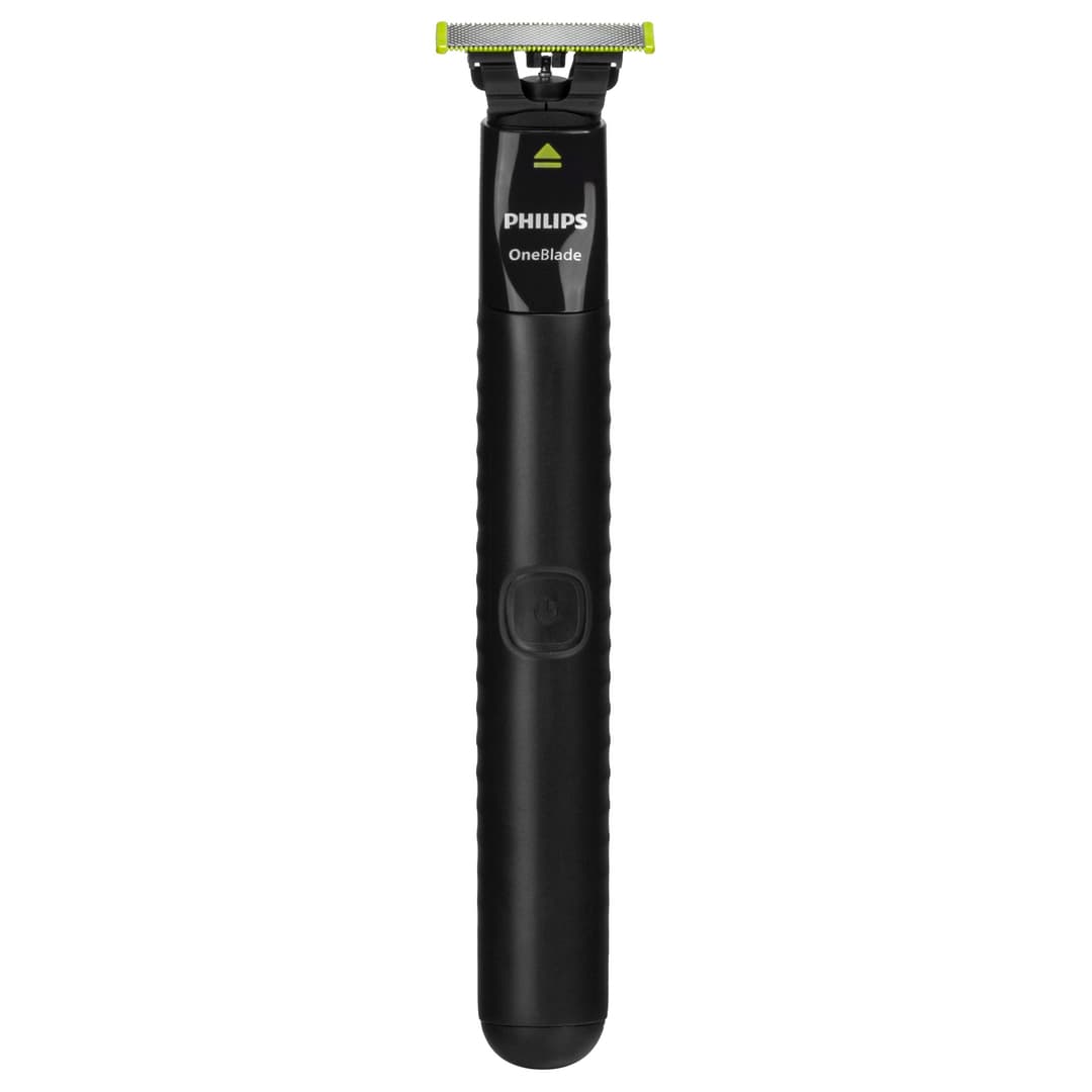 Philips OneBlade QP1424/10 Hybrid Electric Shaver and Trimmer - Black and Green - Image 2