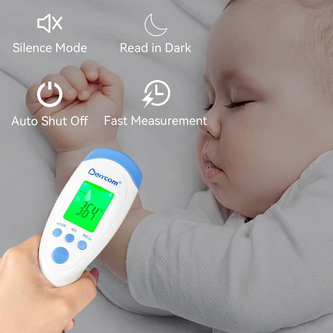 Berrcom Forehead Thermometer JXB-182 Non-Contact Infrared Digital Thermometer - Image 5