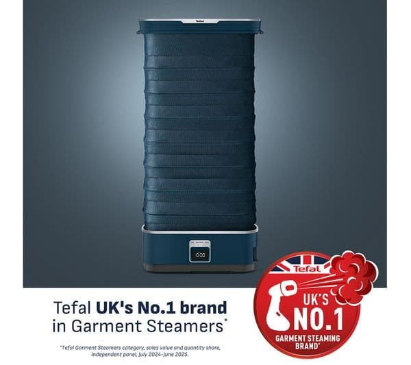 TEFAL Care For You First YT2020G0 Clothes Steamer - Blue & Black - Image 5