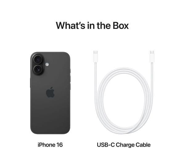 Apple iPhone 16 - 512 GB, Black - Image 9