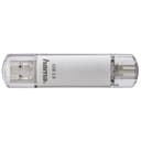 Hama C-Laeta USB Flash Drive USB Type-A / USB Type-C 3.2 Gen 1 (3.1 Gen 1) Silver 256GB thumbnail 3