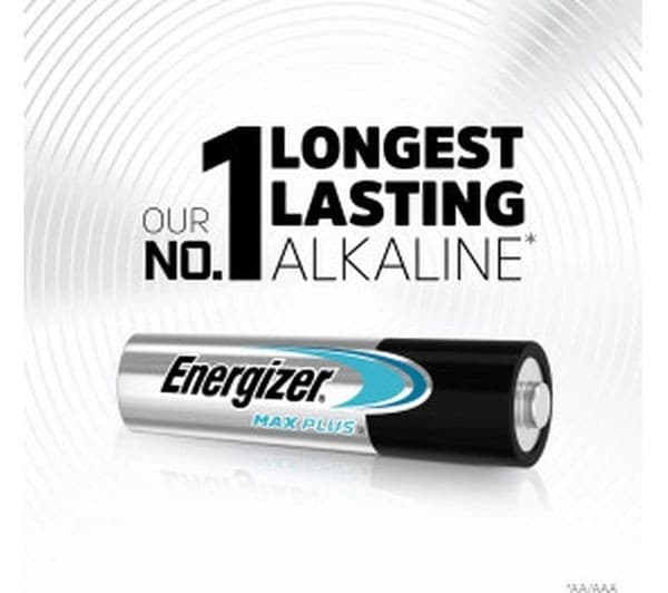 ENERGIZER Max Plus AAA Alkaline Batteries - Pack of 4 - Image 2