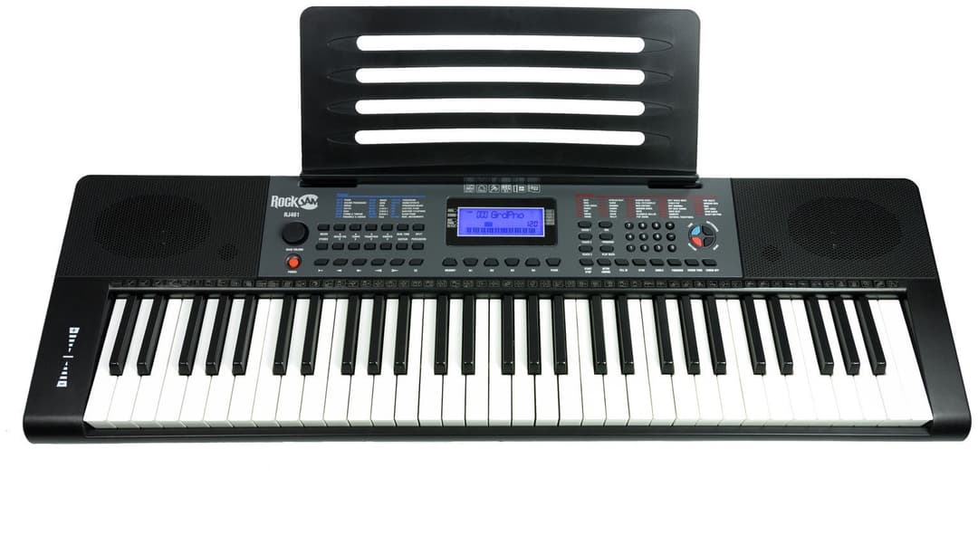 Keyboard Rockjam Rj461 Digital 61 Buttons Music Instrument Keyboard Instrument - Image 1