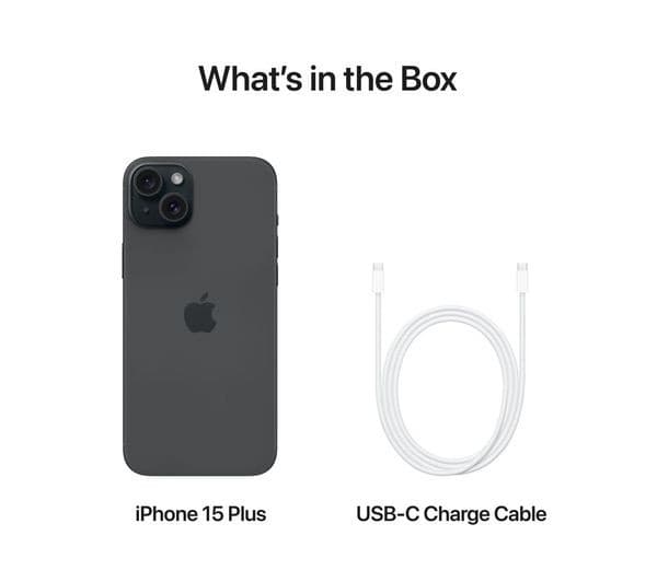 Apple iPhone 15 Plus - 128 GB, Black - Image 2