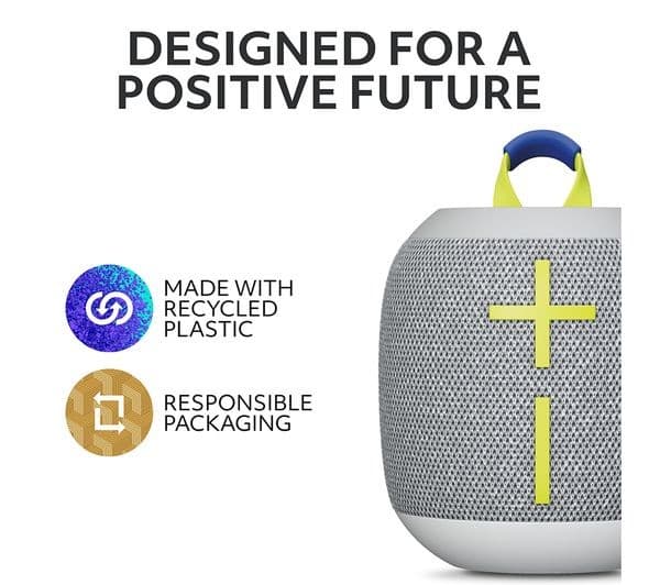 ULTIMATE EARS WONDERBOOM 4 Portable Bluetooth Speaker - White - Image 6