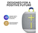 ULTIMATE EARS WONDERBOOM 4 Portable Bluetooth Speaker - White thumbnail 6