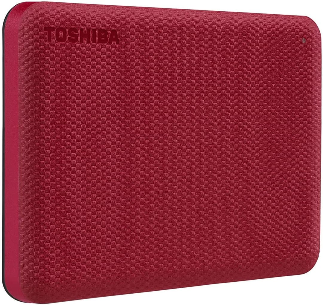Toshiba Canvio Advance external hard drive 4 TB 2.5" Micro-USB B 2.0/3.2 Gen 1 (3.1 Gen 1) Red - Image 1