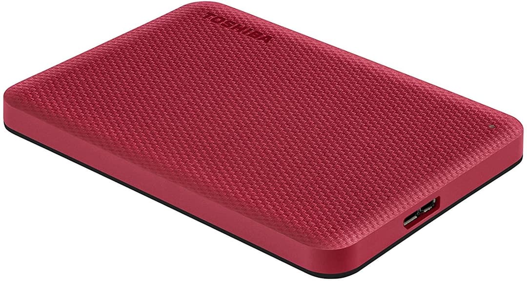 Toshiba Canvio Advance external hard drive 4 TB 2.5" Micro-USB B 2.0/3.2 Gen 1 (3.1 Gen 1) Red - Image 2