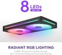 NZXT F240 RGB Core Case Fan Black thumbnail 5