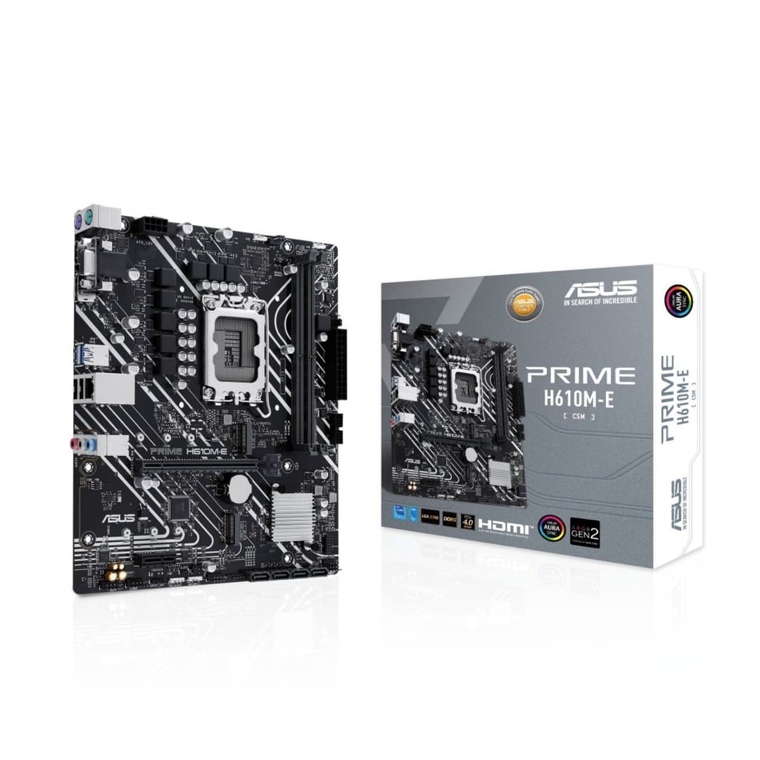 ASUS PRIME H610M-E-CSM Intel H610 LGA1700 Micro-ATX Motherboard - Image 5