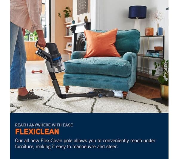 VAX HomePro Detect Pet CLSV-HPTP Cordless Vacuum Cleaner - Graphite & Blue - Image 9