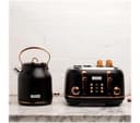 HADEN Heritage 205377 4-Slice Toaster - Black & Copper thumbnail 3