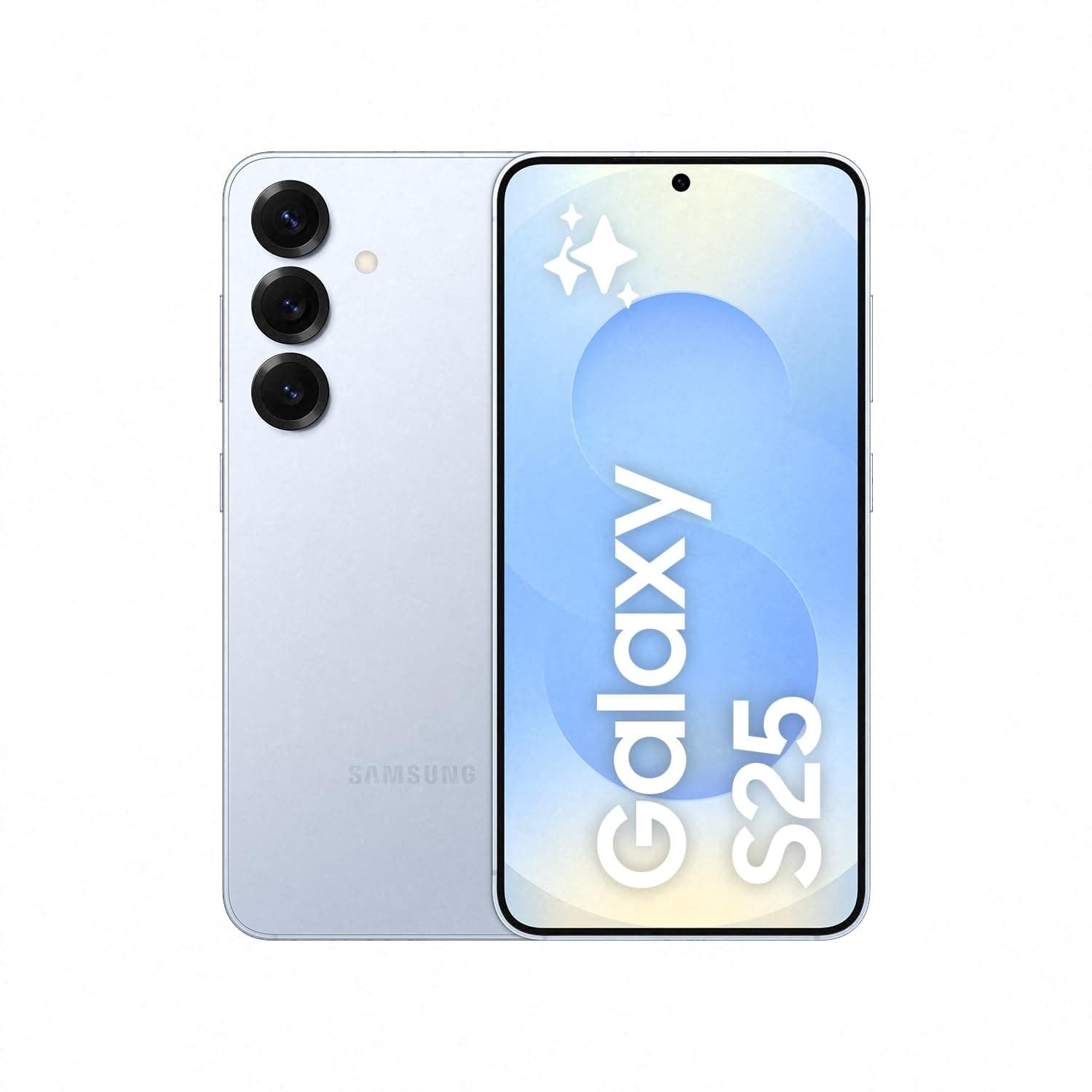 Samsung Galaxy S25 AI Smartphone - Icy Blue