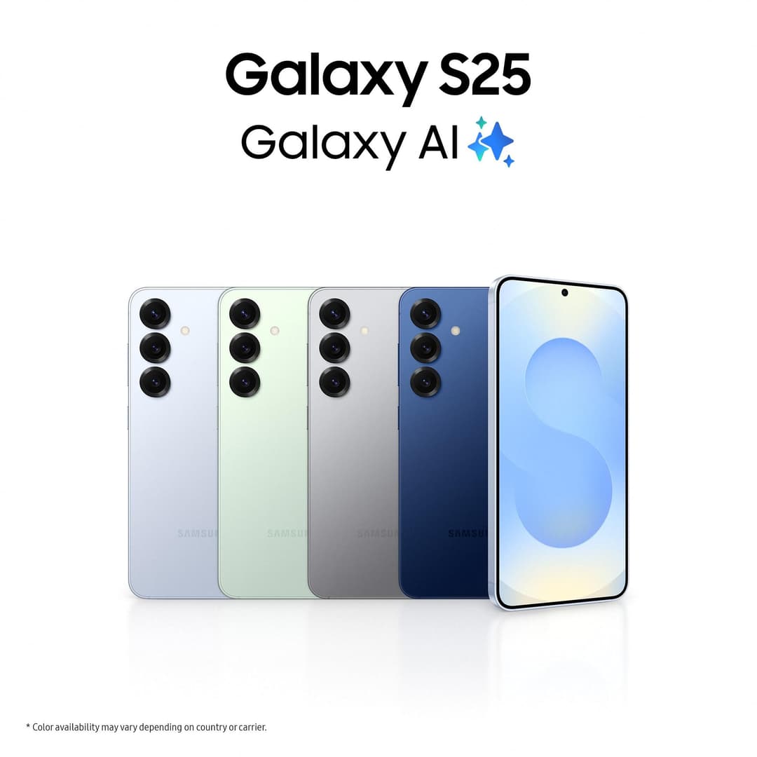 Samsung Galaxy S25 AI Smartphone - Icy Blue - Image 2