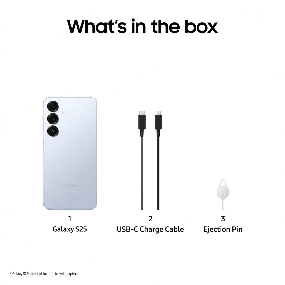 Samsung Galaxy S25 AI Smartphone - Icy Blue - Image 8