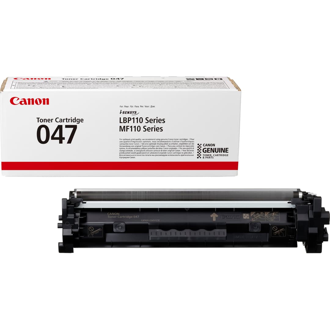 Canon 047 Toner Cartridge, Black - Image 1