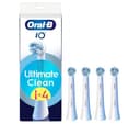 Oral-B iO Ultimate Clean Toothbrush Heads 4-Pack White thumbnail 1