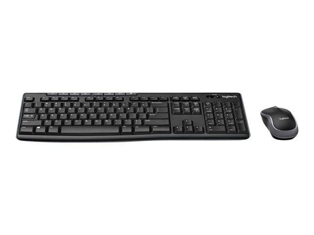 Logitech MK270 Wireless Keyboard and Mouse Combo - Swiss Layout, Black - Image 2