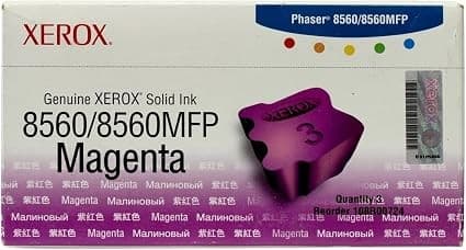 Xerox 108R00724 Original Magenta Solid Ink Cartridge for Phaser 8560 Printer - Image 1