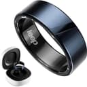 LEEP Smart Ring Size 9 Blue, IP68 Waterproof Health & Fitness Tracker with Heart Rate & Sleep Monitoring thumbnail 1