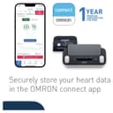 Omron Complete 7530T Blood Pressure Monitor White & Black thumbnail 5