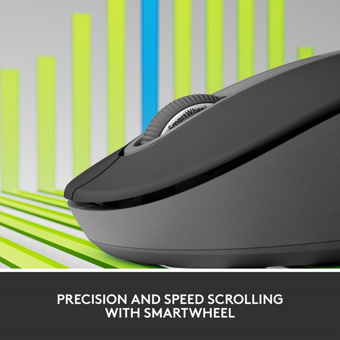 Logitech Signature M650 Wireless Mouse - Graphite - Image 2