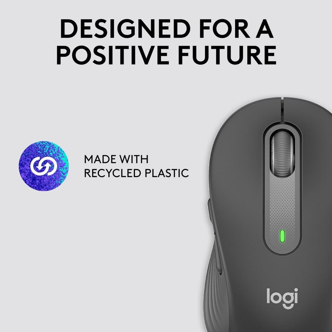 Logitech Signature M650 Wireless Mouse - Graphite - Image 5