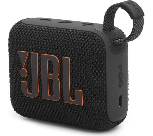 JBL Go 4 Portable Bluetooth Speaker - Black - Image 1