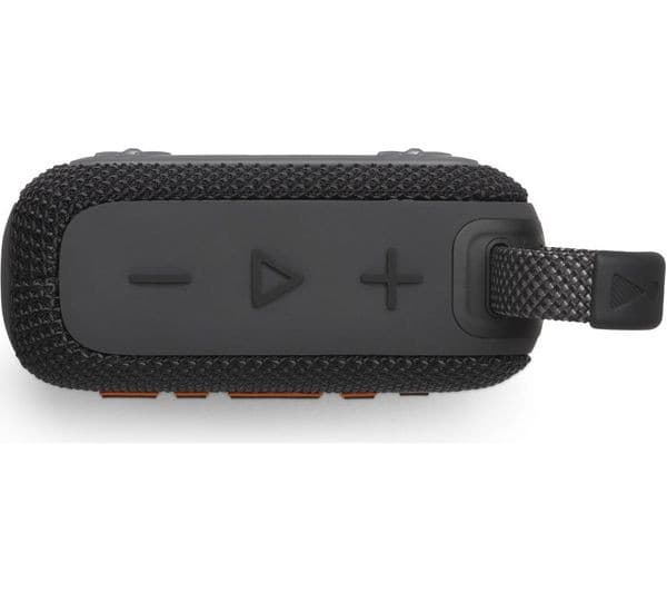 JBL Go 4 Portable Bluetooth Speaker - Black - Image 3