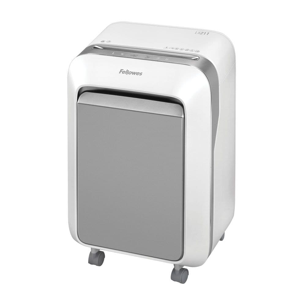 Fellowes Powershred LX211 Micro-Cut Shredder White - Image 1