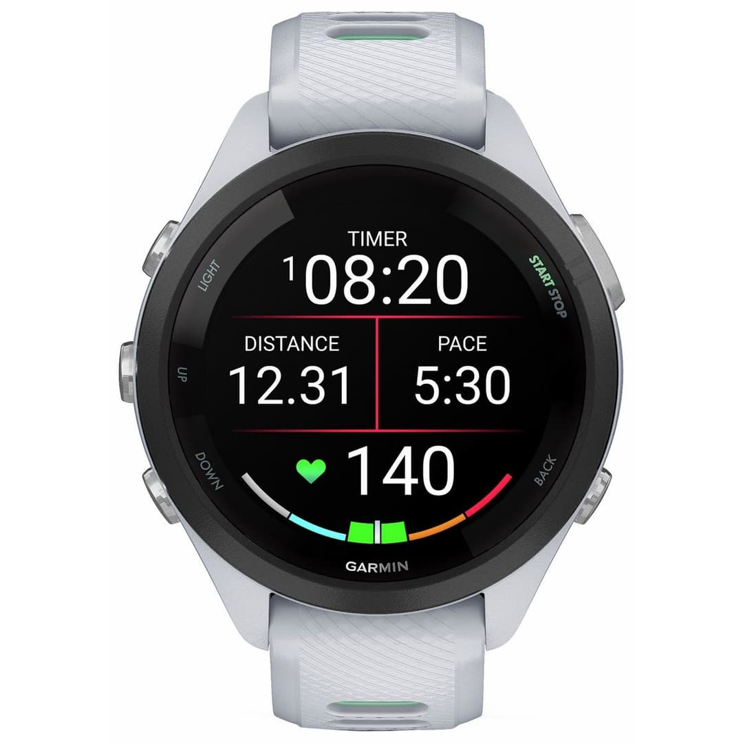 Garmin Forerunner 265S (42mm) GPS Running Smartwatch - Whitestone - Image 2