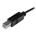 StarTech.com USB-C to USB-B Cable - M/M - 1m (3ft) - USB 2.0 - Black thumbnail 3