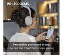 Sony WH-1000XM5 Headphones Silver thumbnail 10
