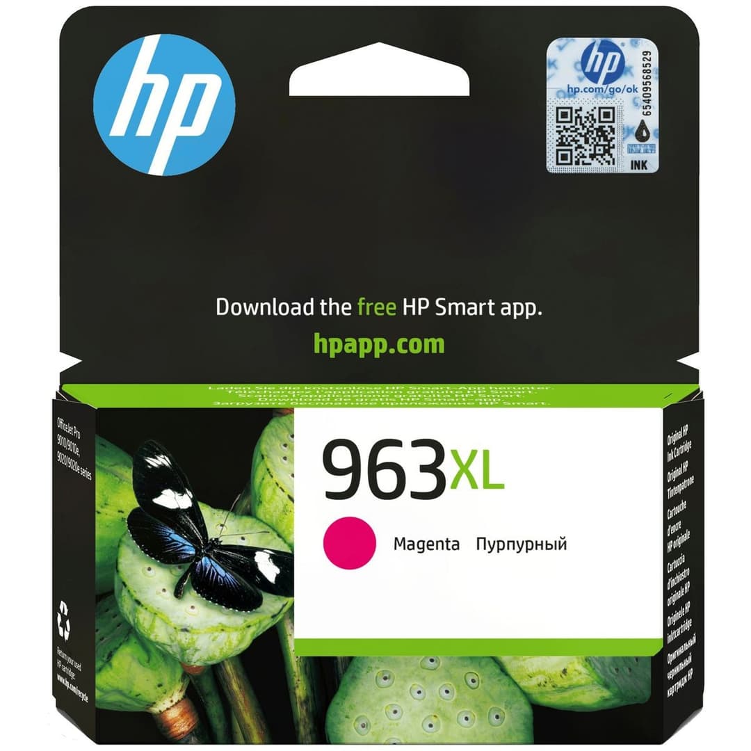 HP 963XL High Yield Original Ink Cartridge - Magenta - Image 1
