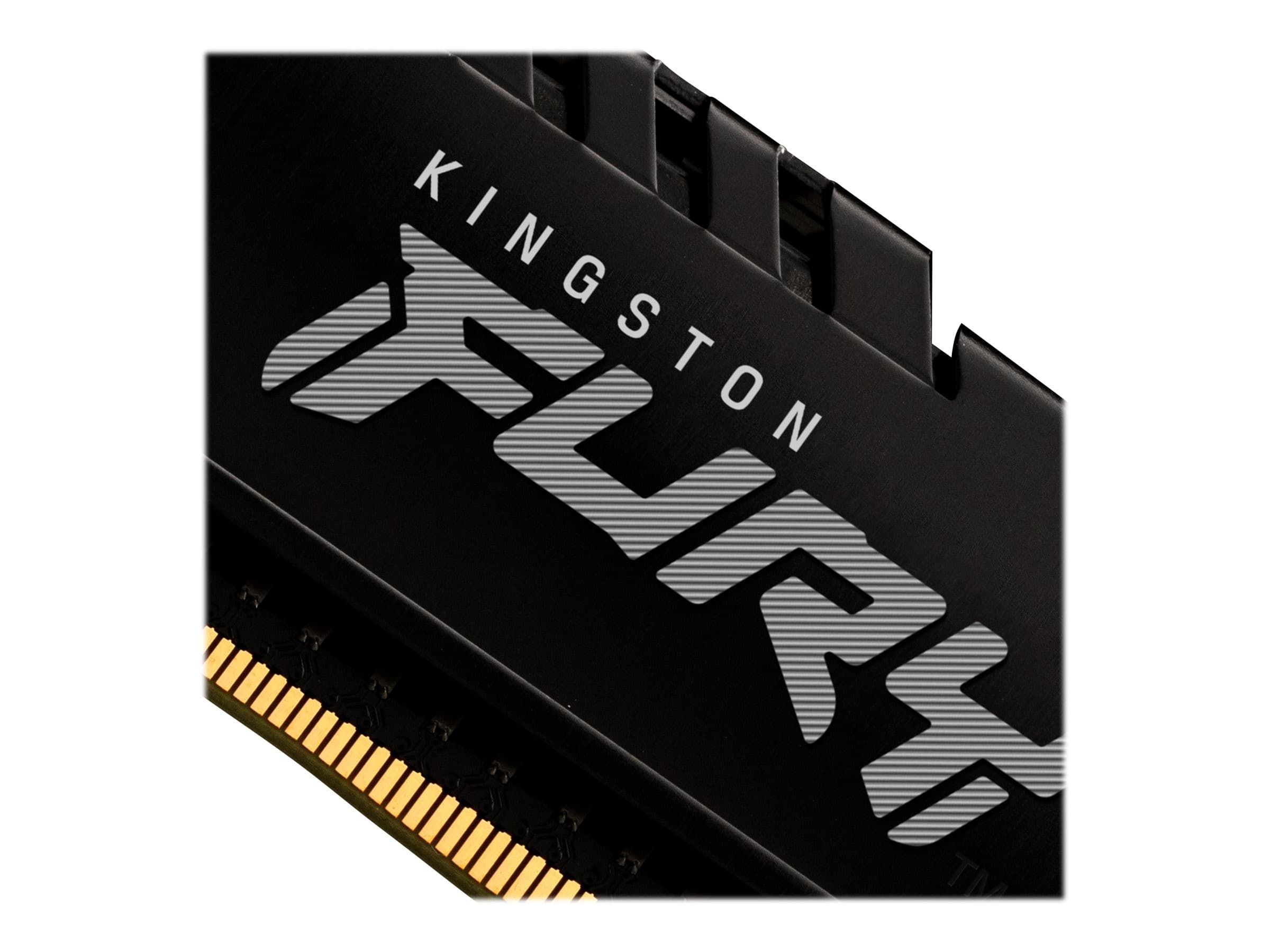 Kingston FURY Beast - DDR4 - kit - 16 GB: 2 x 8 GB - DIMM 288-pin / PC4-25600 - unbuffered