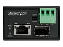 StarTech.com PoE+ Industrial Fiber to Ethernet Media Converter 30W, SFP to RJ45, Singlemode/Multimode Fiber Optic to Copper Gigabit Ethernet, Mini/Compact Size, IP-30/ -40 to +75C, 1Gbps - Mini Media Converter (IMC1GSFP30W) - fibre media converter - 1GbE, thumbnail 2