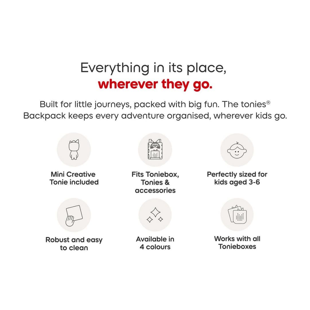 tonies Sunset Red Backpack - Image 3