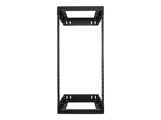 StarTech.com 24U 19" Wall Mount Network Rack, Adjustable Depth 12-20" 2 Post Open Frame Server Room Rack for AV/Data/ IT Communication/Computer Equipment/Switch with Cage Nuts & Screws - 24U Adjustable Rack - rack - 24U - Image 2