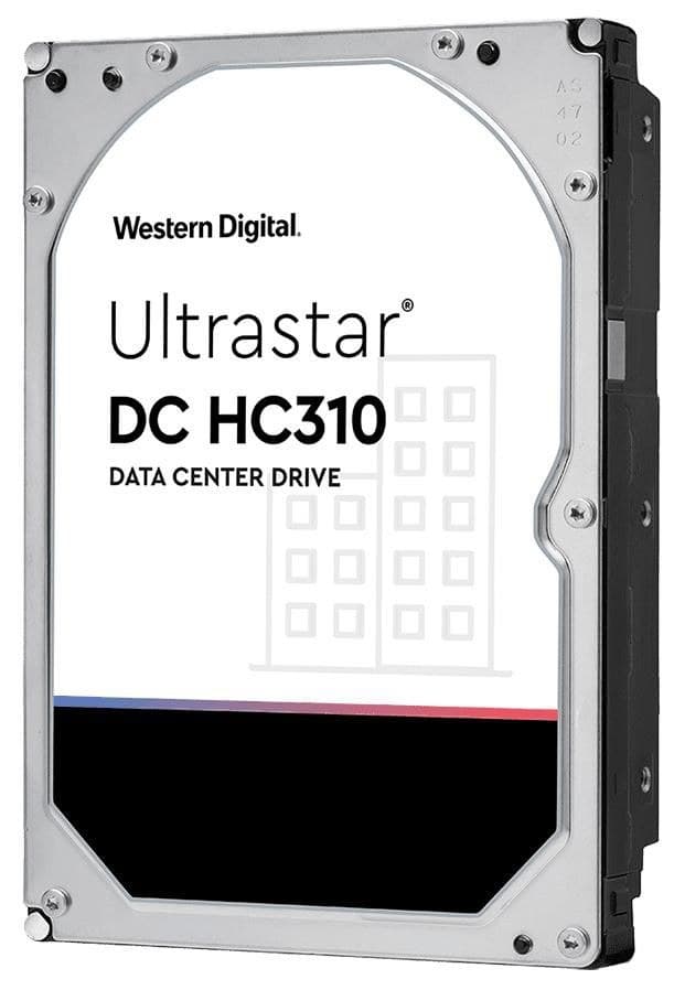 Western Digital Ultrastar DC HC310 (7K6) 4TB SAS 12Gb/s 3.5in 7200rpm 512e HDD - HUS726T4TAL5204