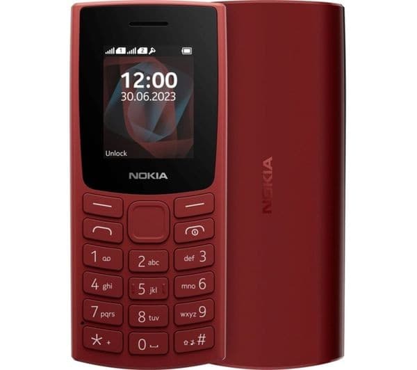 Nokia 105 2025 Red - Image 1