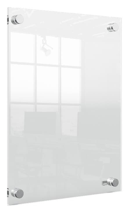 Nobo Premium Plus A4 Clear Acrylic Wall Mounted Poster Frame with Through Corner Fixings