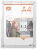 Nobo Premium Plus A4 Clear Acrylic Wall Mounted Poster Frame thumbnail 4