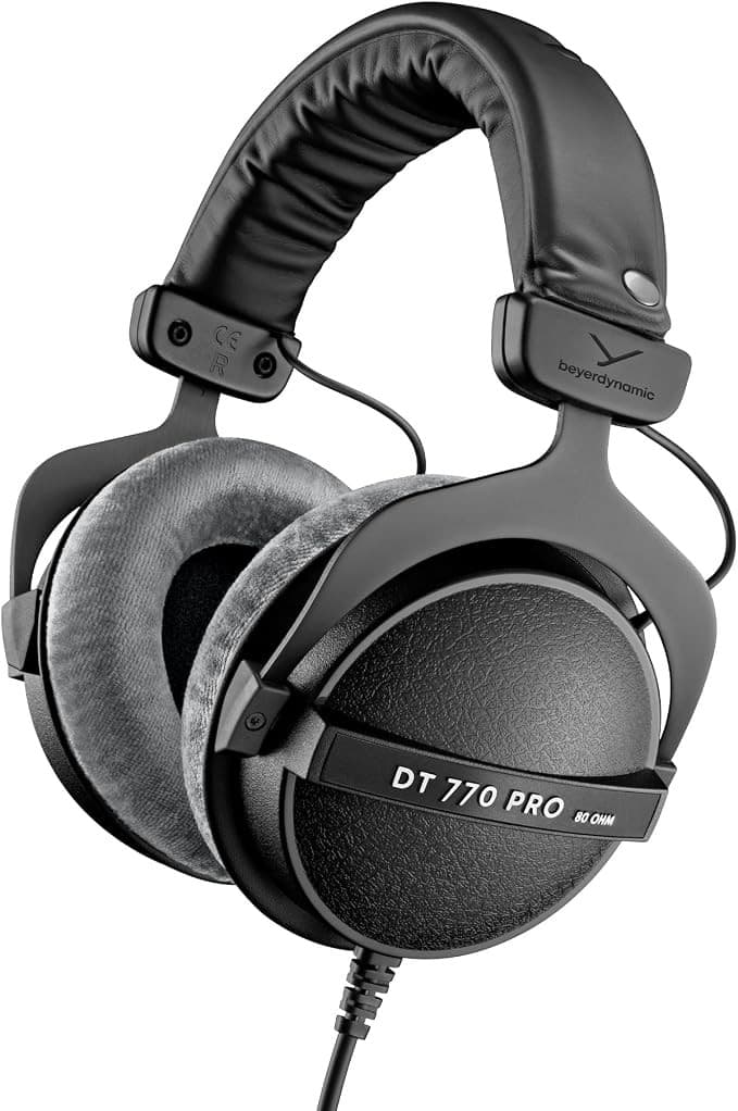 beyerdynamic DT 770 PRO 80 Ohm – Closed-Back Studio Headphones (80 Ohm) - Image 1