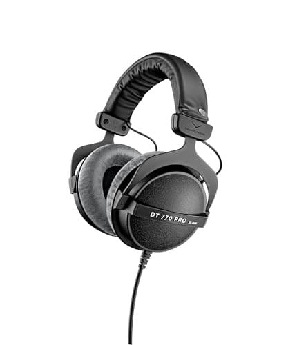 beyerdynamic DT 770 PRO 80 Ohm – Closed-Back Studio Headphones (80 Ohm)