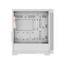 Vida Zephyr V2 Micro-ATX ARGB Tempered Glass Gaming PC Case with 4 x 120mm ARGB Fans - White thumbnail 3