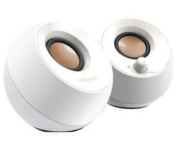 CREATIVE Pebble 2.0 PC Speakers - White