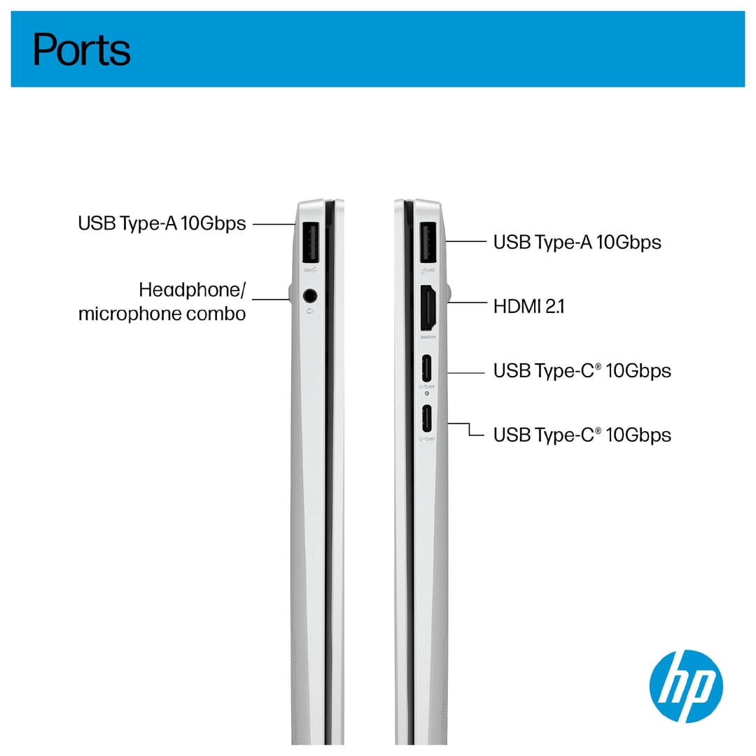 HP OmniBook 7 Aero 13-bg1003na AMD Ryzen AI 5 340 16GB RAM 1TB SSD 13.3" 2K Windows 11 Home Copilot+ Laptop - Image 6