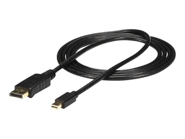 StarTech Mini DisplayPort to DisplayPort Cable M/M - 0.9m - Black - Image 3