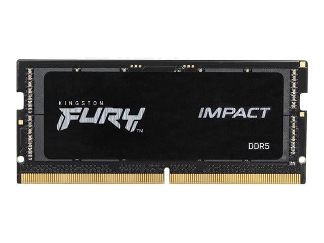 Kingston FURY Impact - DDR5 - kit - 32 GB: 2 x 16 GB - SO-DIMM 262-pin / PC5-44800 - unbuffered - Image 2